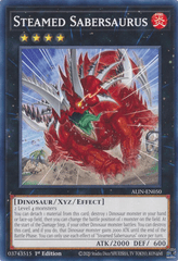 Steamed Sabersaurus - ALIN-EN050 - Common - 1st Edition